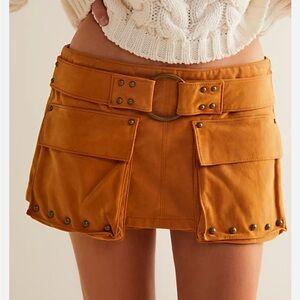 Free People We The Free micro mini skort, size 6